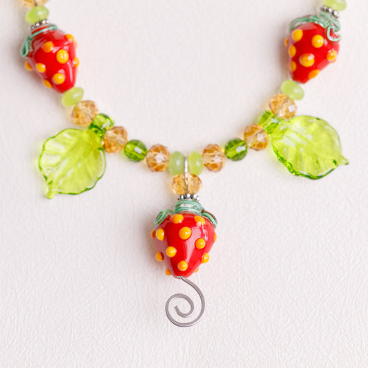 Strawberry Necklace