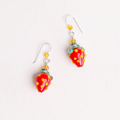 Strawberry Earrings
